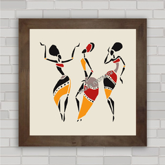 Quadro decorativo dançarinas africanas .