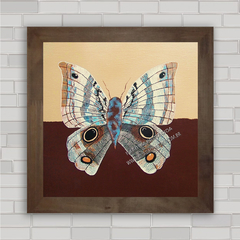 Quadro decorativo com pôster de borboleta