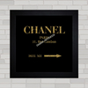 Quadro decorativo perfume Chanel