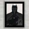 Quadro decorativo de super heróis Marvel , com pôster do Batman .