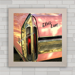 Quadro decorativo carro antigo Cadillac Elvis .