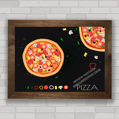 Quadro decorativo pizzaria