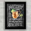 Quadro decorativo drink Moscou mule