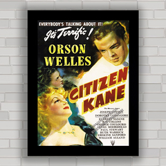 Quadro decorativo de cinema do filme Citizen Kane , Cidadão Kane .