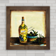 quadro decorativo azeite de oliva