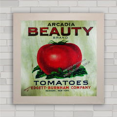 Quadro decorativo de tomate pomodoro .