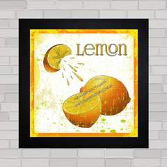 Quadro decorativo limão , para cozinha