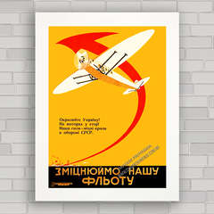 Quadro decorativo aviação Russa .
