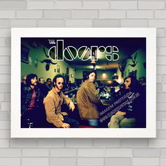 Quadro decorativo de música , banda de rock The Doors .