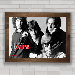 Quadro decorativo de música , banda de rock The Doors .