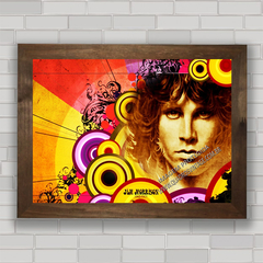 Quadro decorativo de música , banda de rock The Doors . Jim Morrison .