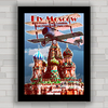 Quadro decorativo aviação Russa antiga .