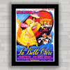Quadro de cinema com imagem pôster do filme La Belle Otero .
