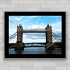 Quadro decorativo ponte da torre em Londres .