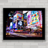 Quadro decorativo com foto Times Square em Nova Iorque .