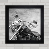 Quadro decorativo moto Harley Davidson .