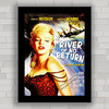 Quadro de cinema filme O Rio Das Almas Perdidas , com Marilyn Monroe .