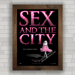 Quadro decorativo com pôster da série de TV Sex And The City .