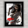 Quadro de cinema , com imagem pôster do filme Sin City , A Cidade do Pecado .