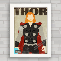 Quadro super heróis Thor Marvel DC Comics .
