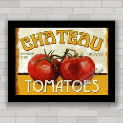 Quadro decorativo para cozinha , com pôster de tomate pomodoro .