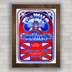 Quadro decorativo com cartaz do show Tommy do The Who .