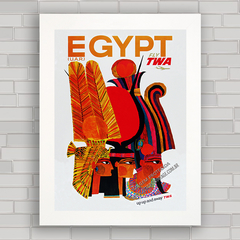 Quadro decorativo para agência de viagens e turismo Egito .