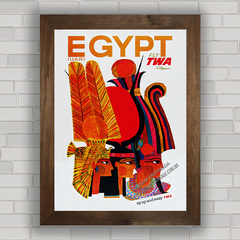 Quadro decorativo do Egito .