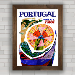 Quadro decorativo propaganda de Portugal .