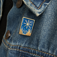 PIN ASTERISCO - FUEGO - Maro Margulis