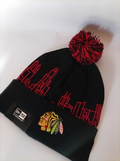 Gorro de lana "Blackhawks"