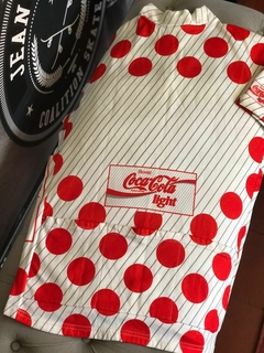 Remera con cierre "Coca Cola" Vintage - tienda online