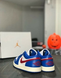 Jordan 1 Low "Sport Blue Gym Red" - tienda online