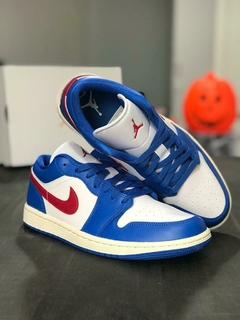 Jordan 1 Low "Sport Blue Gym Red" - Jean Paul Shop