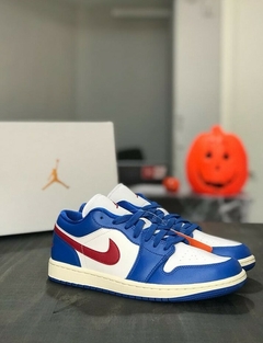 Jordan 1 Low "Sport Blue Gym Red"