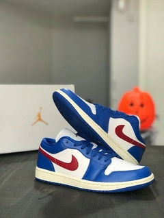 Jordan 1 Low "Sport Blue Gym Red" en internet