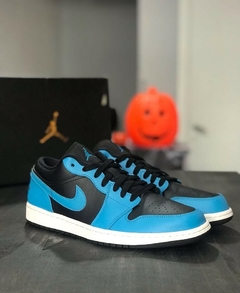 Jordan 1 Low "Laser Blue Black"