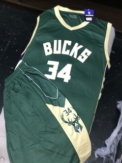 Conjunto NBA importado "Milwaukee Bucks"