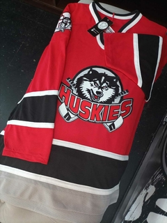 Camiseta "Huskies" Vintage