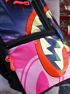 Mochila "Billglass" estampado: Monstruo en internet