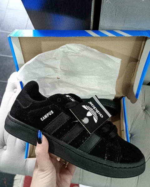 Adidas "Campus" Full Black Premium