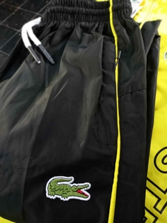 Conjunto "Lacoste" Amarillo con negro en internet