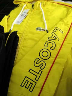 Conjunto "Lacoste" Amarillo con negro - comprar online