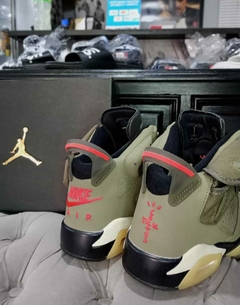 Jordan Retro 6 x Travis Scott "Olive" G5 en internet