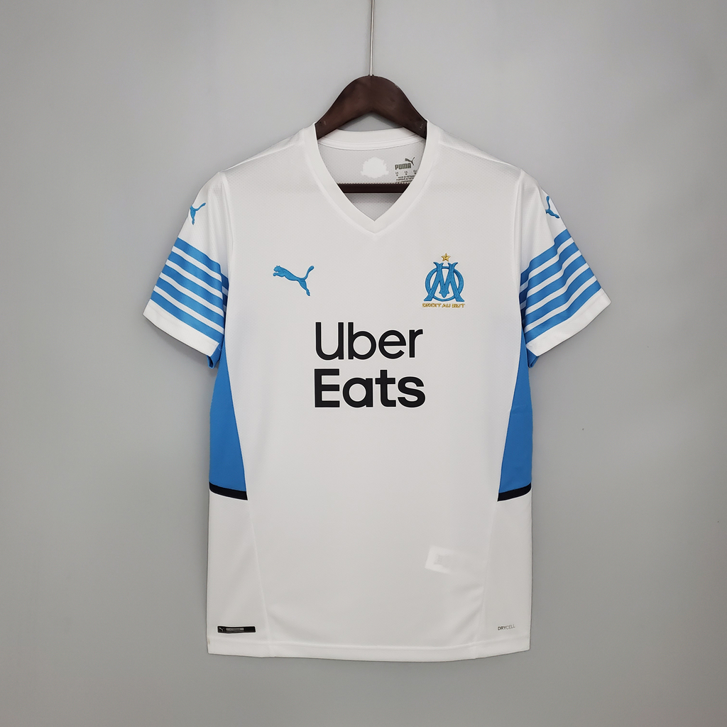 Camisa Olympique de Marseille I 2022/23 Jogador - Branco