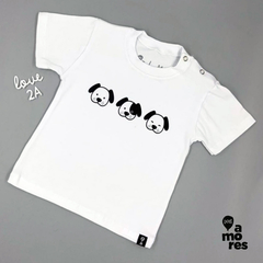 T-Shirt Dog Head Localizado - loja online