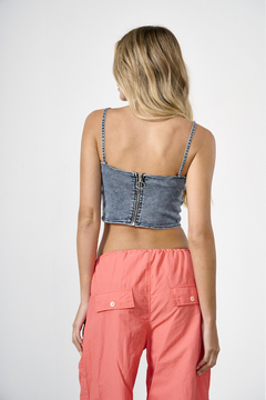 30621 GIN TOP CORSET INNA JEAN (30621) - Tabatha Jeans Mayorista