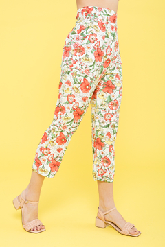 (CH) PANTALON CREPE CON LAZO (26755) en internet