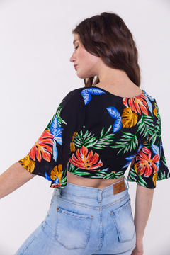 KVF BLUSA FLORES CON BOTONES (26600) en internet