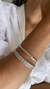 Bracelete Cravejado Zircônia Navete - comprar online